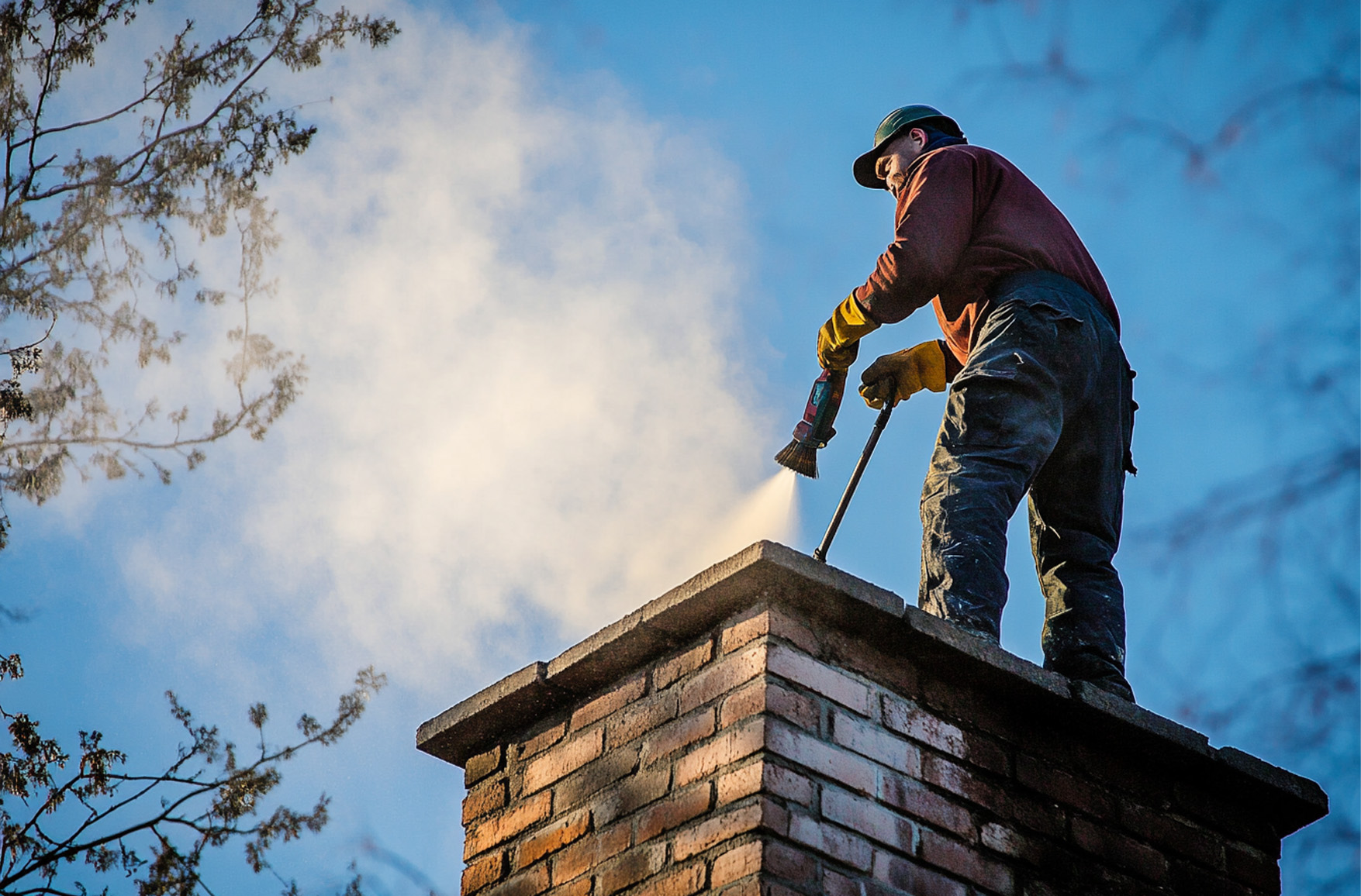 Full chimney inspection in Monmouth Beach NJ